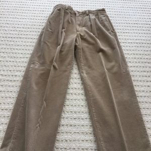 Polo Ralph Lauren Tan Corduroy Pant